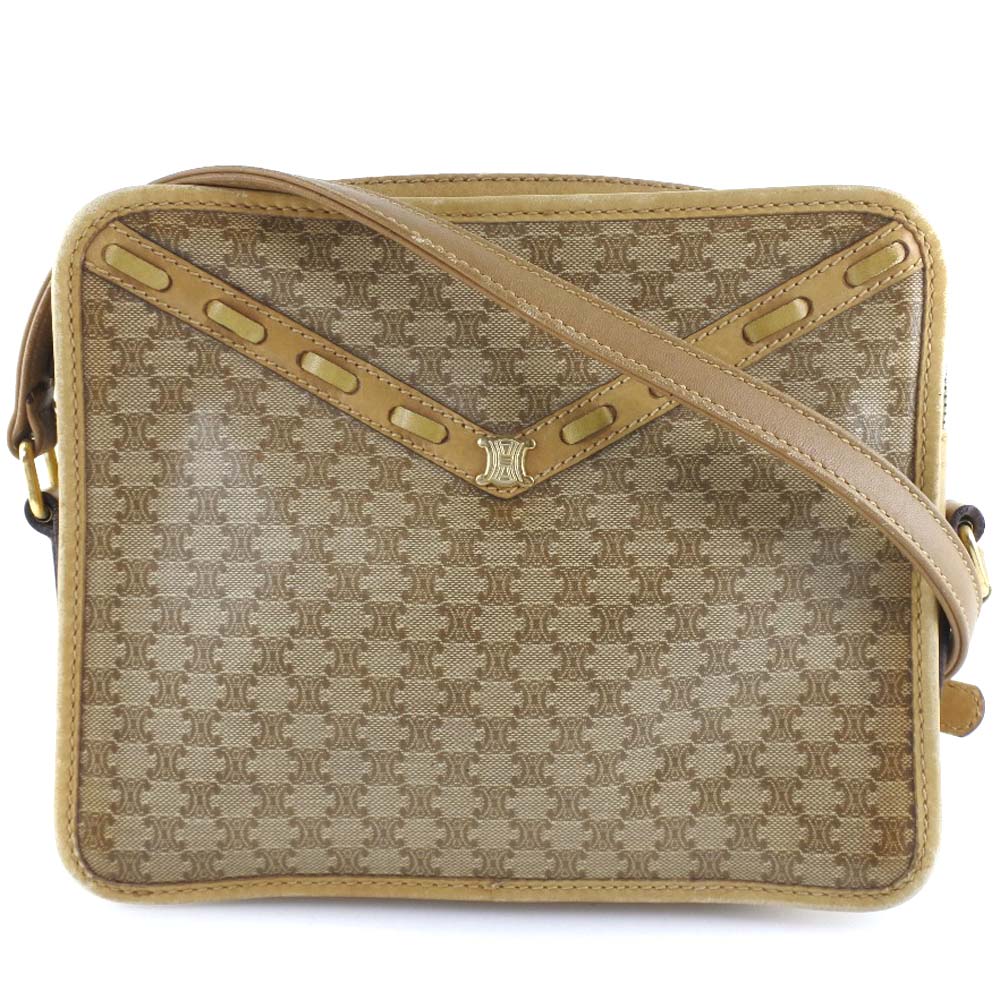 CELINE Macadam Shoulder Bag