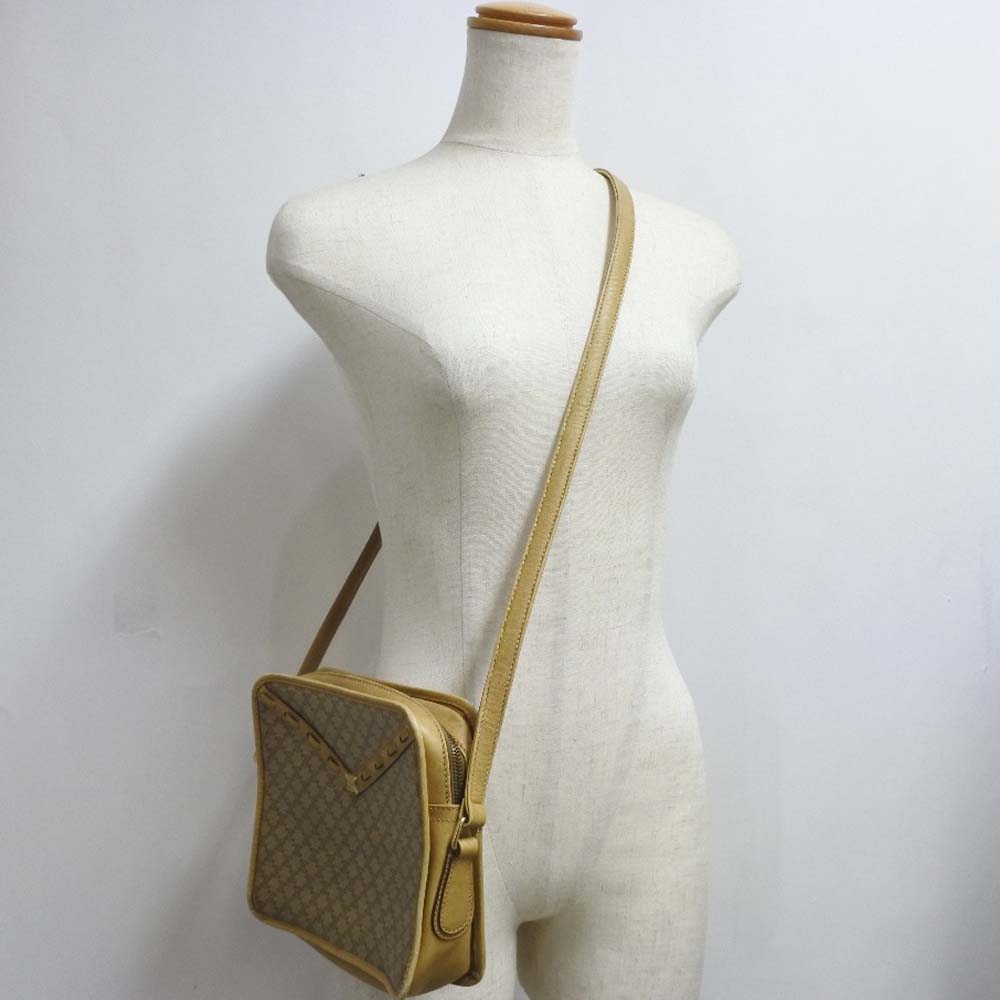 CELINE Macadam Shoulder Bag