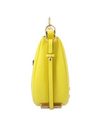 Fendi Sunshine Shopper Small Leather Women Yellow | Yellow Shoulder Bags
