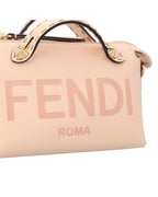 Fendi Kan I Mini Leather Handbag Women Brown | Beige Messenger Bags