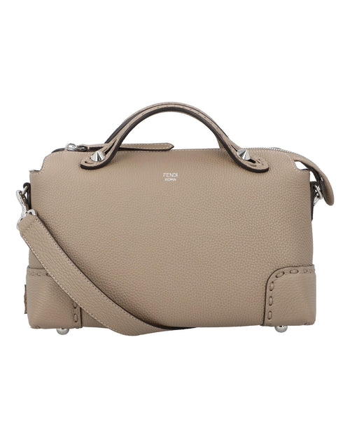 Fendi Kan I Mini Bag Leather Women Brown | Brown Shoulder Bags