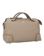 Fendi Kan I Mini Bag Leather Women Brown | Brown Shoulder Bags