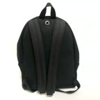 SAINT LAURENT - Star Patch Backpack Black Canvas Leather