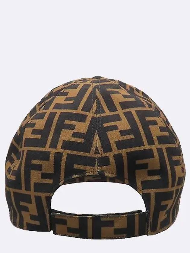 Fendi FXQ498 A6NR FF Logo Ball Cap Hat