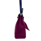 Hermes Magnolia Bleu Saphir Vache Hunter Toile Officier Herbag Zip 31 PM Handbag