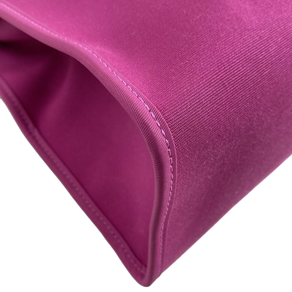 Hermes Magnolia Bleu Saphir Vache Hunter Toile Officier Herbag Zip 31 PM Handbag