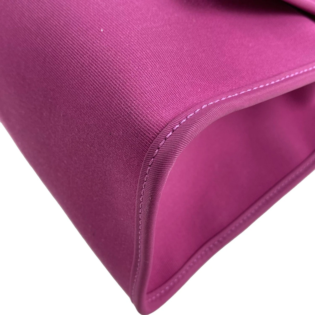 Hermes Magnolia Bleu Saphir Vache Hunter Toile Officier Herbag Zip 31 PM Handbag