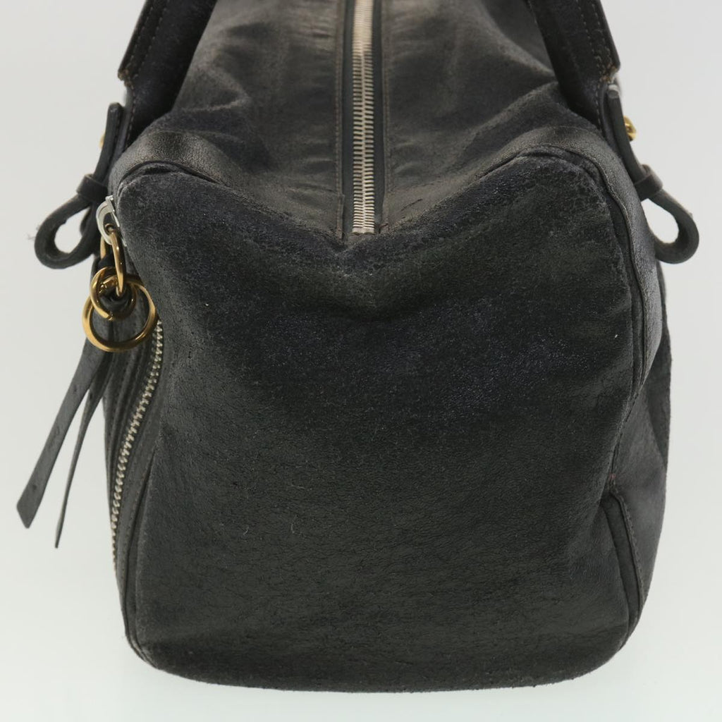 Chloe Shoulder Bag Leather Black 37840
