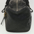 Chloe Shoulder Bag Leather Black 37840