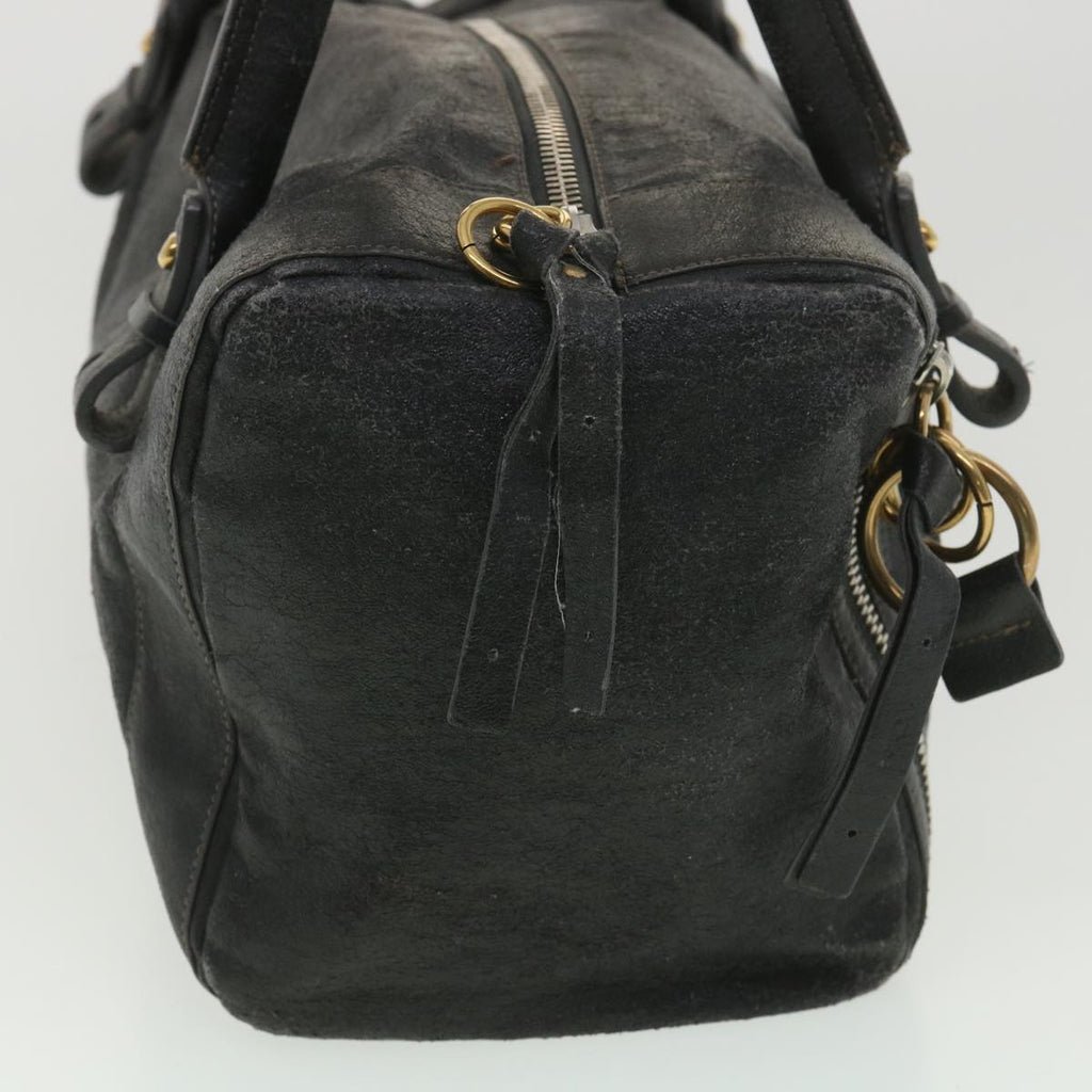 Chloe Shoulder Bag Leather Black 37840