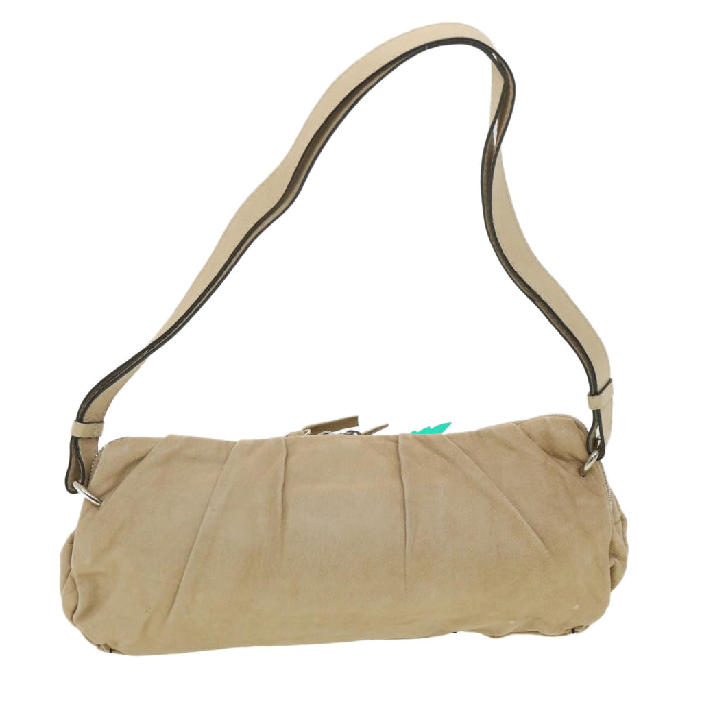 Chloe Shoulder Bag Leather Beige 37847