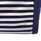 CHANEL - White Navy Red Nylon Shoulder Bag