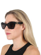 Balenciaga Eyewear Monogram Decorated Butterfly Sunglasses BB0271S