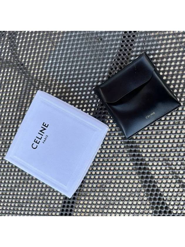 CELINE Women's Crystal Triomphe Rhinestone Ring Gold