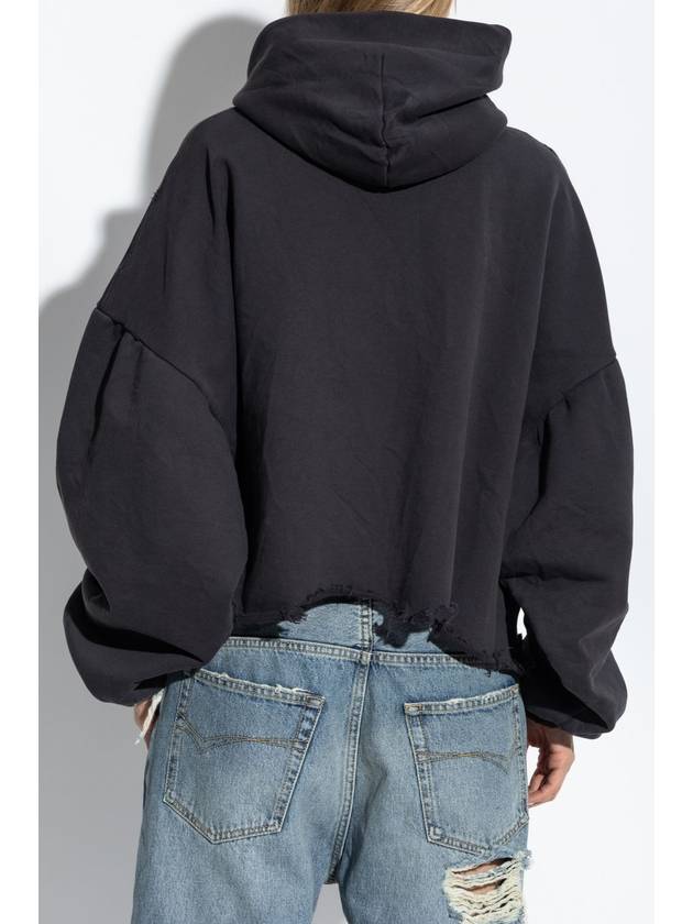 Balenciaga Balenciaga Sweatshirt With Vintage Effect, Women's, Black