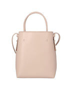 Chloe Mini Kiss Tote Bag Leather Women Brown | Beige