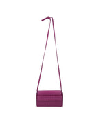 Chloe Mini Kiss Crossbody Braided Detail Women Violet | Purple Messenger Bags