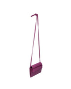 Chloe Mini Kiss Crossbody Braided Detail Women Violet | Purple Messenger Bags