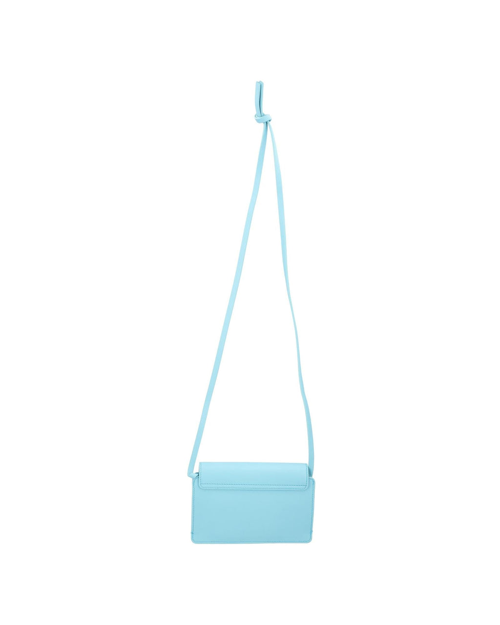 Chloe Mini Kiss Crossbody Braided Detail Women Blue | Blue Messenger Bags