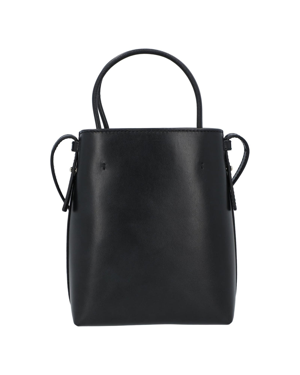 Chloe Mini Kiss Tote Bag Leather Women Black | Black