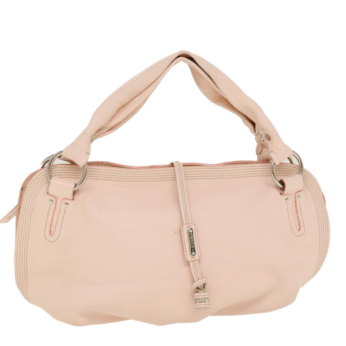 CELINE Hand Bag Leather Pink SC-SA-1016  38010