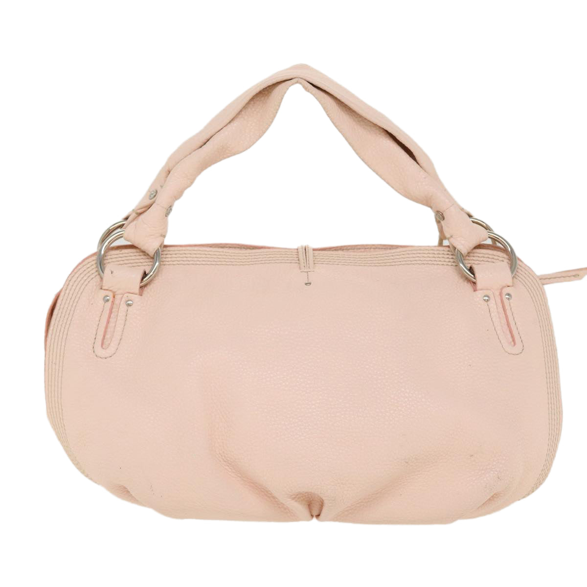 CELINE Hand Bag Leather Pink SC-SA-1016  38010