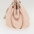 CELINE Hand Bag Leather Pink SC-SA-1016  38010