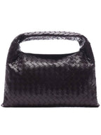 Bottega Veneta Intreccio Hop Tote Bag Brown