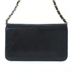 CHANEL - Mini Matelasse Shoulder Bag Black Lambskin