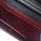 CHANEL - Mini Matelasse Shoulder Bag Black Lambskin