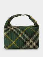 Burberry Peg Medium Duffel Bag Green