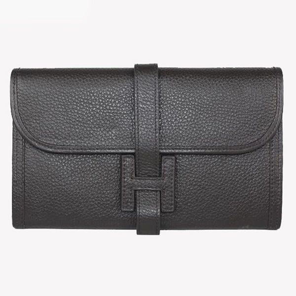 Hermes Wallet H1528 Wallet Cow Leather