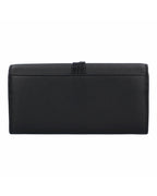 Chloe Alphabet Leather Wallet Women Black | Black Wallets & Pouches