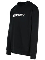 Burberry Logo Print Sweatshirt Black
