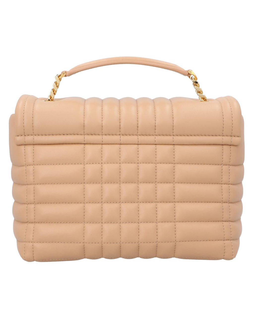 Burberry TB Bag Quilted Leather Crossbody Women Pink | Pink Messenger Bags