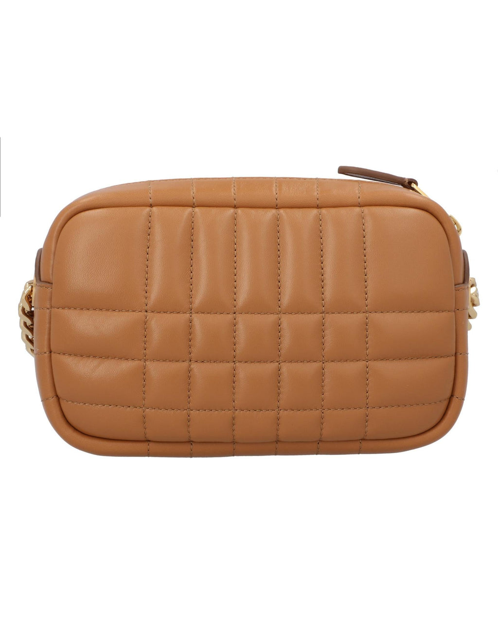 Burberry TB Bag Quilted Leather Crossbody Women Brown | Brown Messenger Bags
