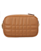 Burberry TB Bag Quilted Leather Crossbody Women Brown | Brown Messenger Bags