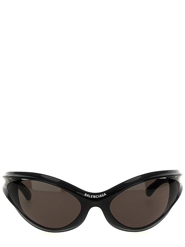 Balenciaga Eyewear Dynamo Oval Frame Sunglasses 773388T0007