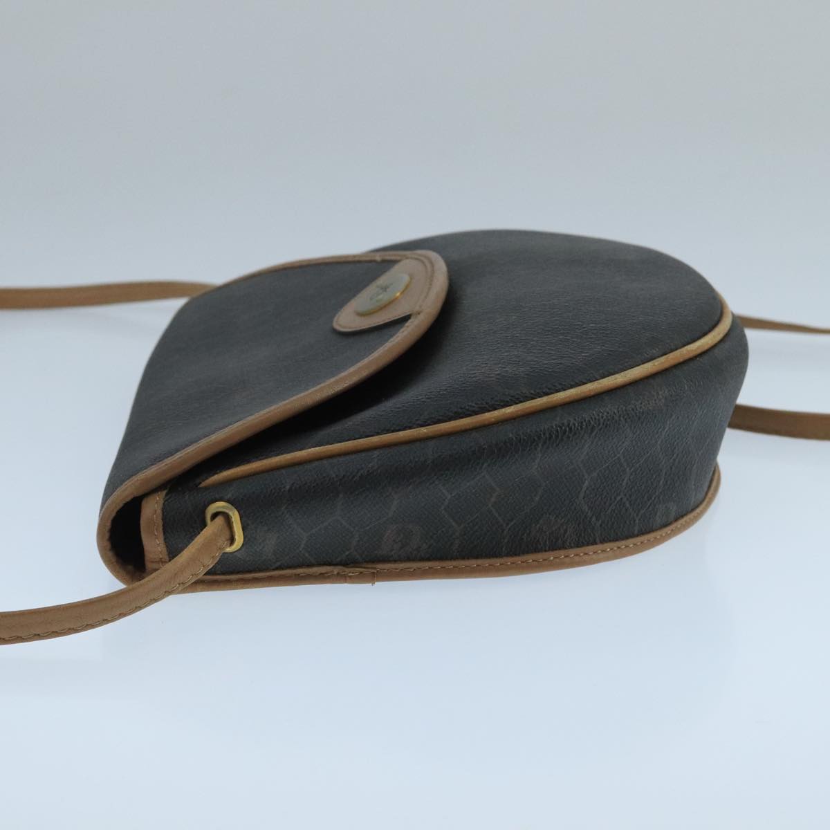Dior Honeycomb  Canvas Shoulder Bag (Pre-Owned)