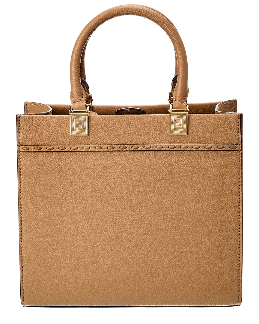 FENDI Sunshine Small Leather Tote