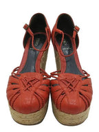 Fendi Smith Market Used Luxury Orange Shoes Women s