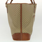 CELINE Macadam Canvas Tote Bag Beige  39385