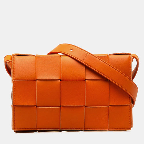 Bottega Veneta Calfskin Intrecciato Cassette Crossbody