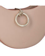 Chloe Tess Small Leather Shoulder Bag Women Brown | Beige