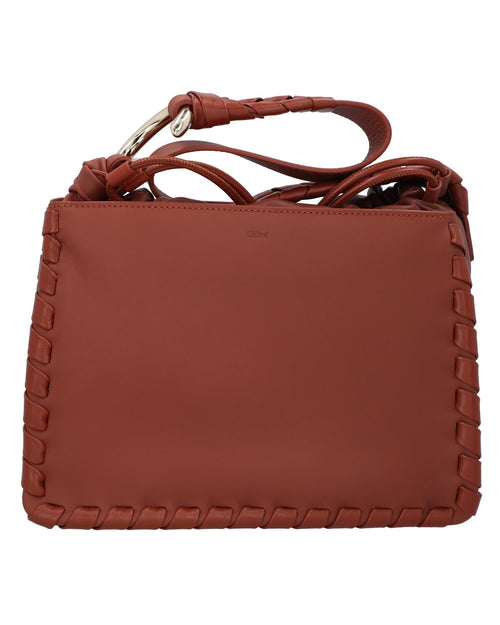 Chloe Woody Small Shoulder Bag Women Brown | Brown