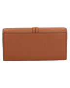 Chloe Alphabet Wallet Leather Women Brown | Brown Wallets & Pouches