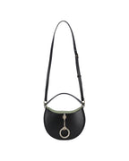 Chloe Mini Kiss Shoulder Bag Ring Detail Women Black | Black