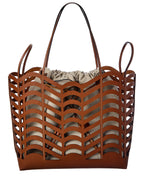 Chloe Kayan Medium Canvas & Leather Tote