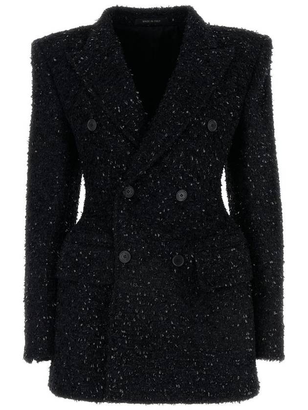 Balenciaga 24 ss HOURGLASS Jacket 768891 TPQ36 1000 B0111046330