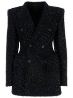 Balenciaga 24 ss HOURGLASS Jacket 768891 TPQ36 1000 B0111046330